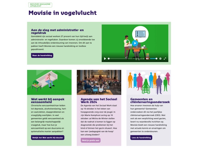 Kennisinstituut Movisie - informatie overzicht