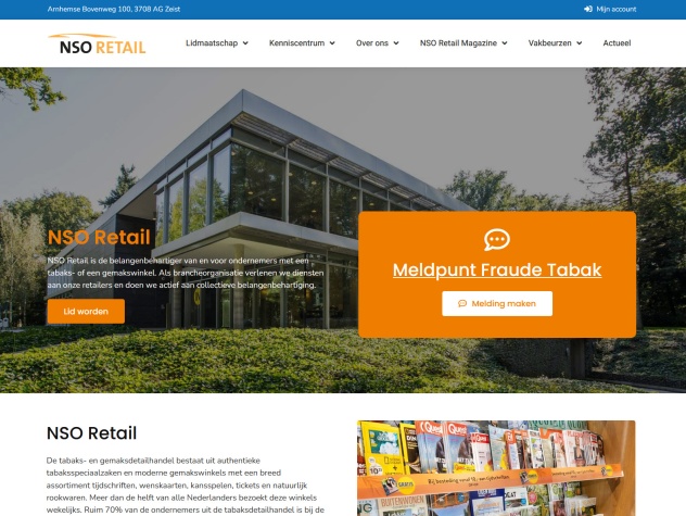 NSO Retail homepage